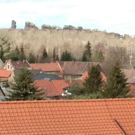 塔勒 Lindenhof / Gastehaus An Der Teufelsmauer酒店 外观 照片