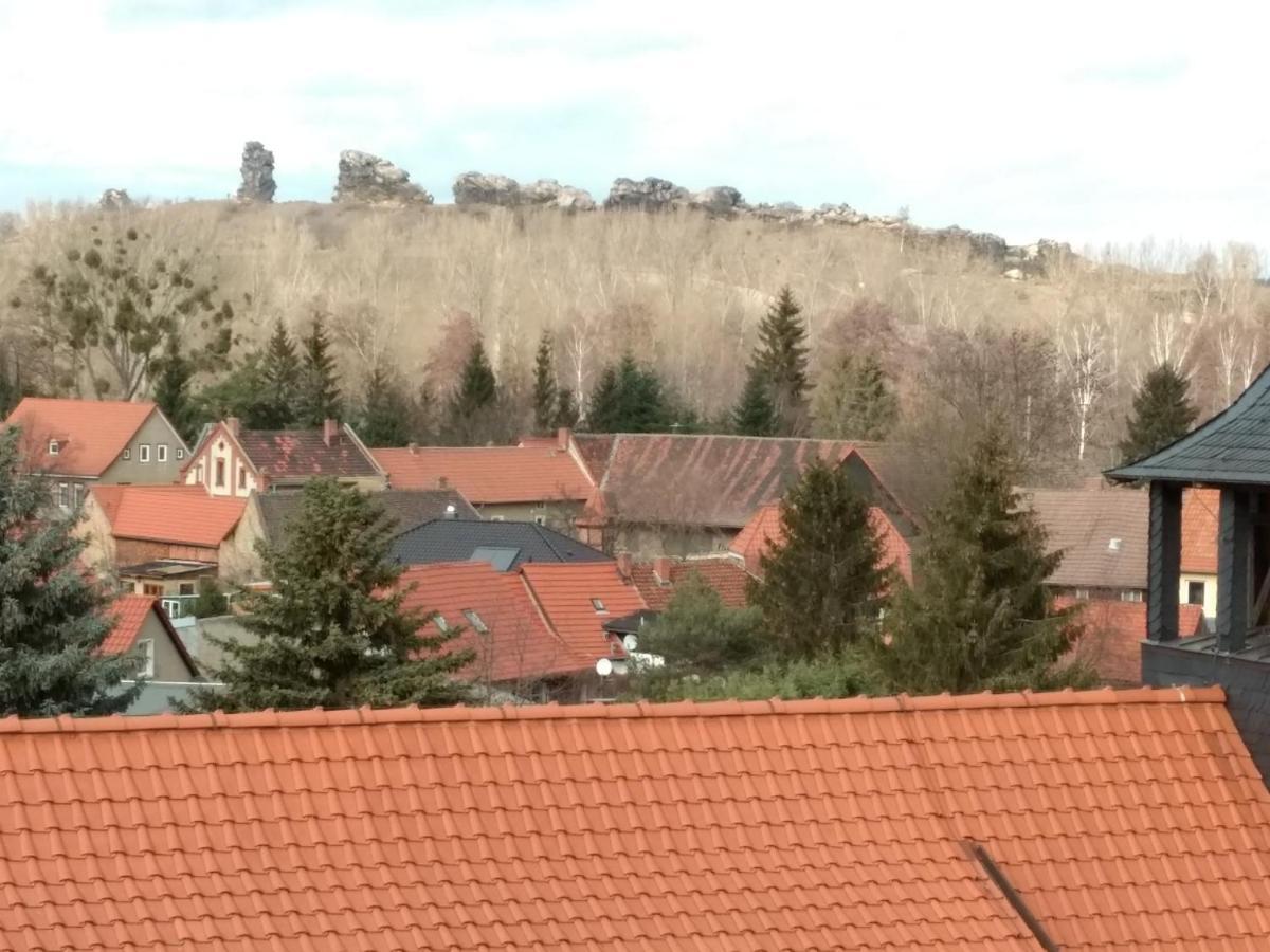 塔勒 Lindenhof / Gastehaus An Der Teufelsmauer酒店 外观 照片