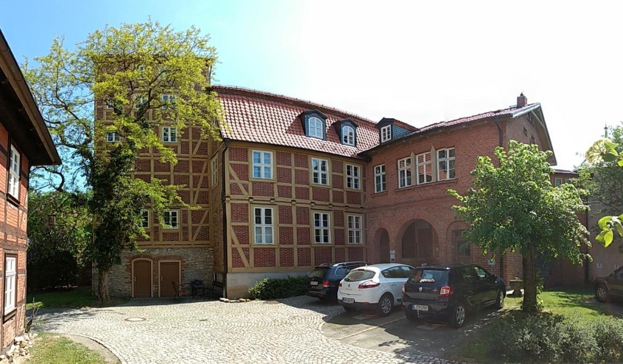塔勒 Lindenhof / Gastehaus An Der Teufelsmauer酒店 外观 照片